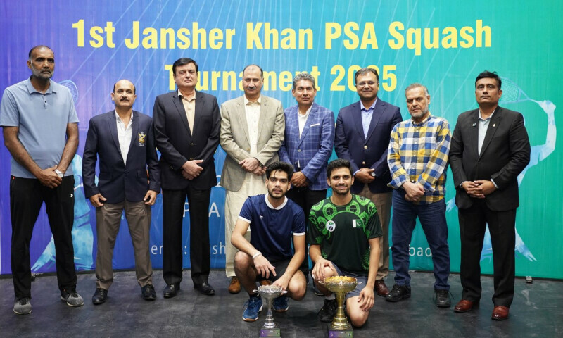 Ammad Wins Inaugural Jansher Khan PSA Squash Title