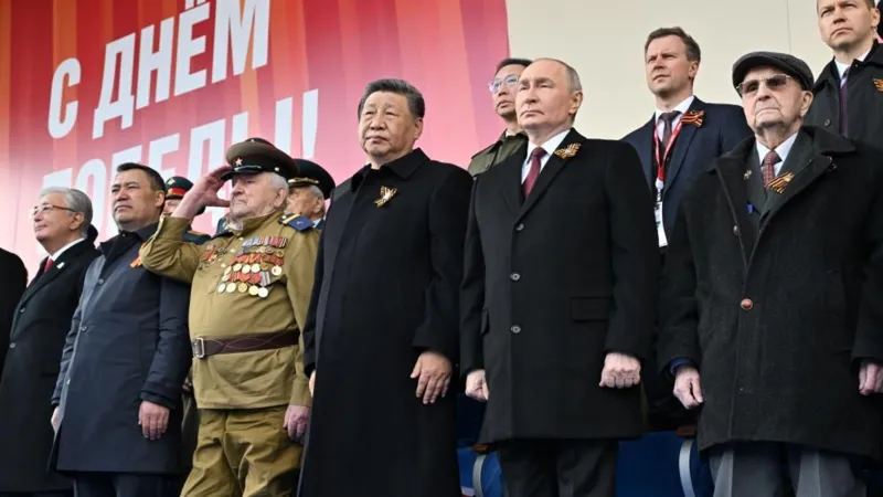 “Xi Jinping Joins Putin at Russia’s Victory Day Parade.
