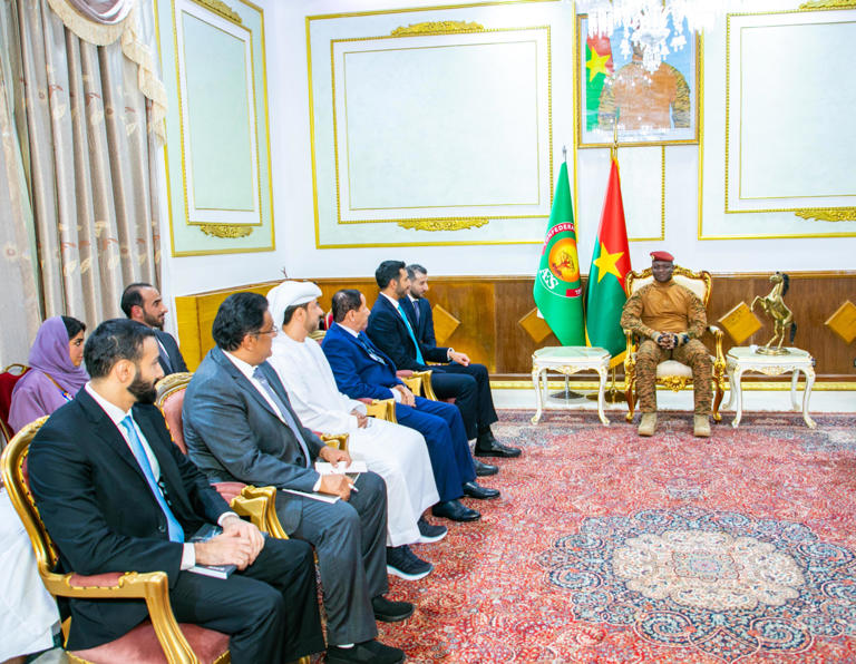 UAE, Burkina Faso Leaders Discuss Stronger Bilateral Ties
