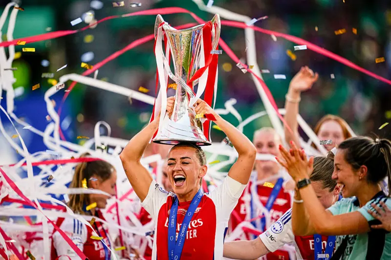 Arsenal Women Win Champions League After 18-Year Wait