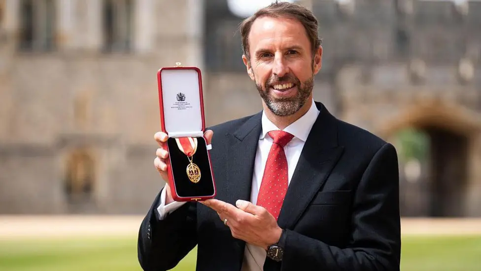 Sir Gareth Southgate Join Elite Knight Football History.
